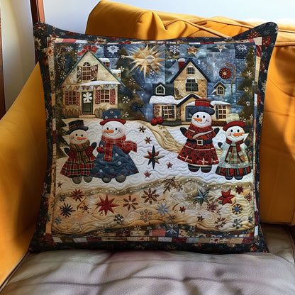 Christmas Village WJ1211038CL Quilt Pillow Case