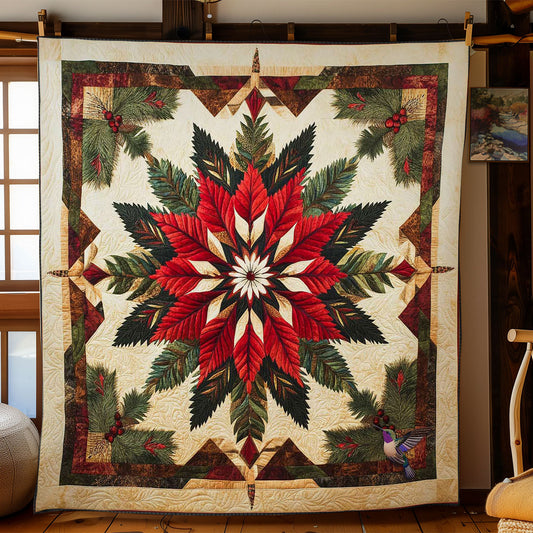 Native Christmas Bloom WN0111046CL Quilt
