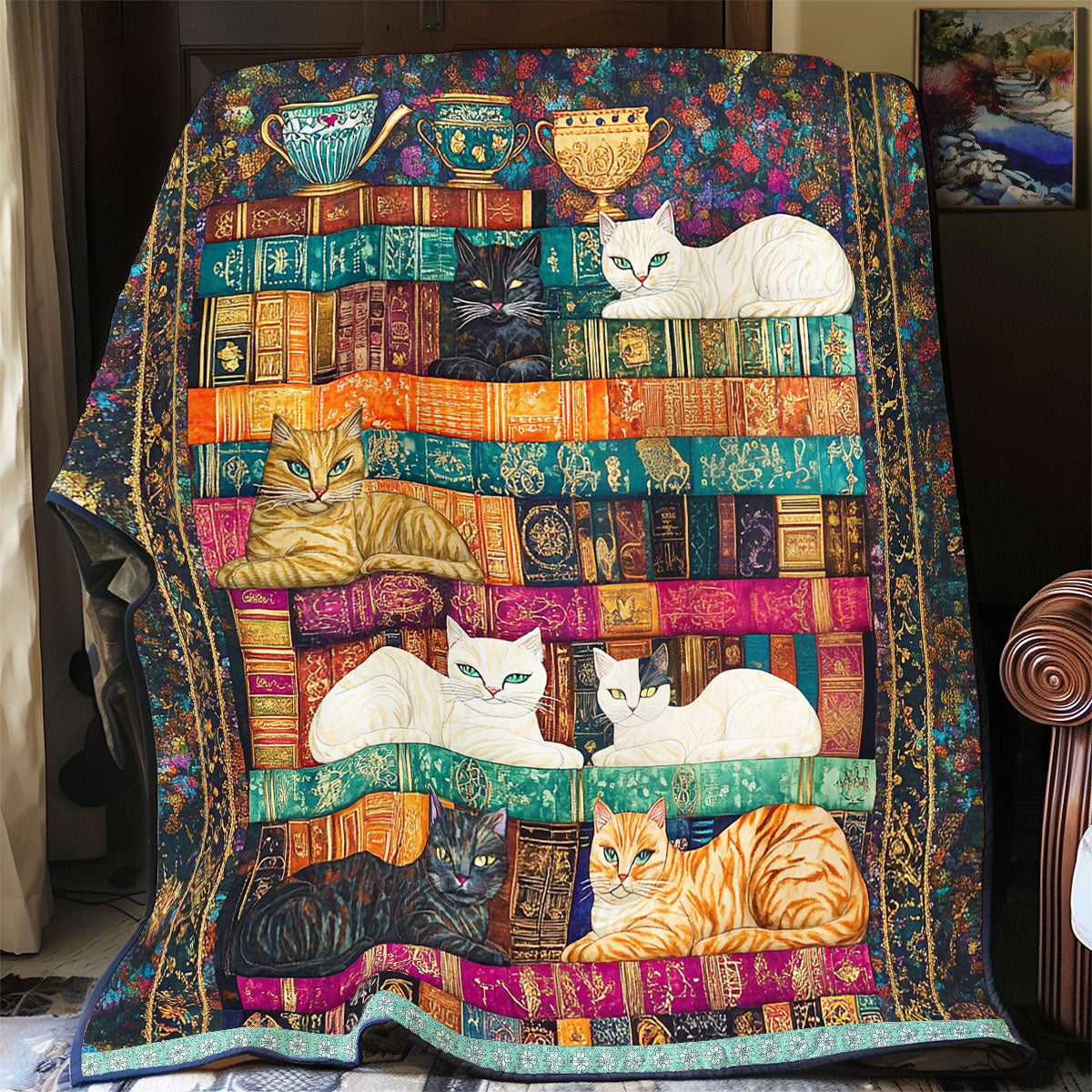 Cat WU3009011CL Quilt