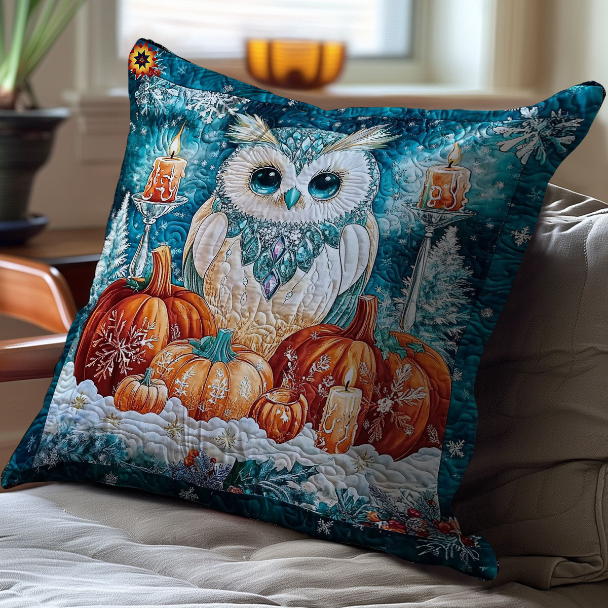 Frost Owl WY2212042CL Quilt Pillow Case