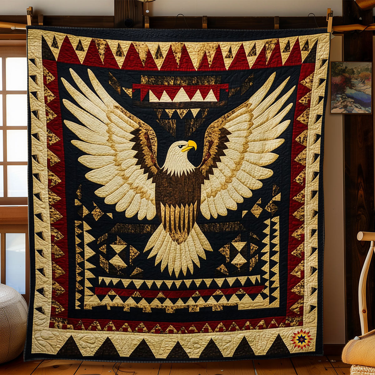 Eagle Native American WJ2312012CL Quilt