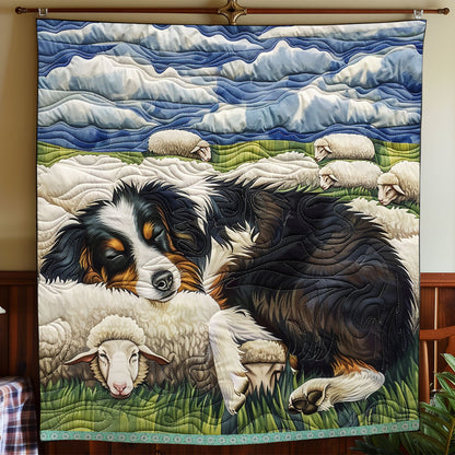 Border Collie Sheep WP0609009CL Quilt