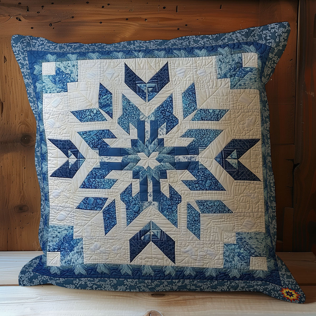 Snowflake WY2911081CL Quilt Pillow Case