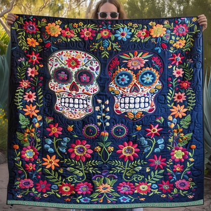 Sugar Skulls WJ1109022CL Quilt