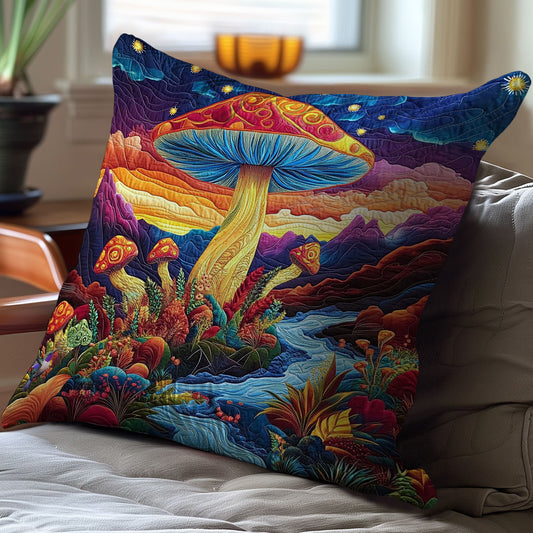 Magic Night Mushroom Forest WY2501037CL Quilt Pillow Case