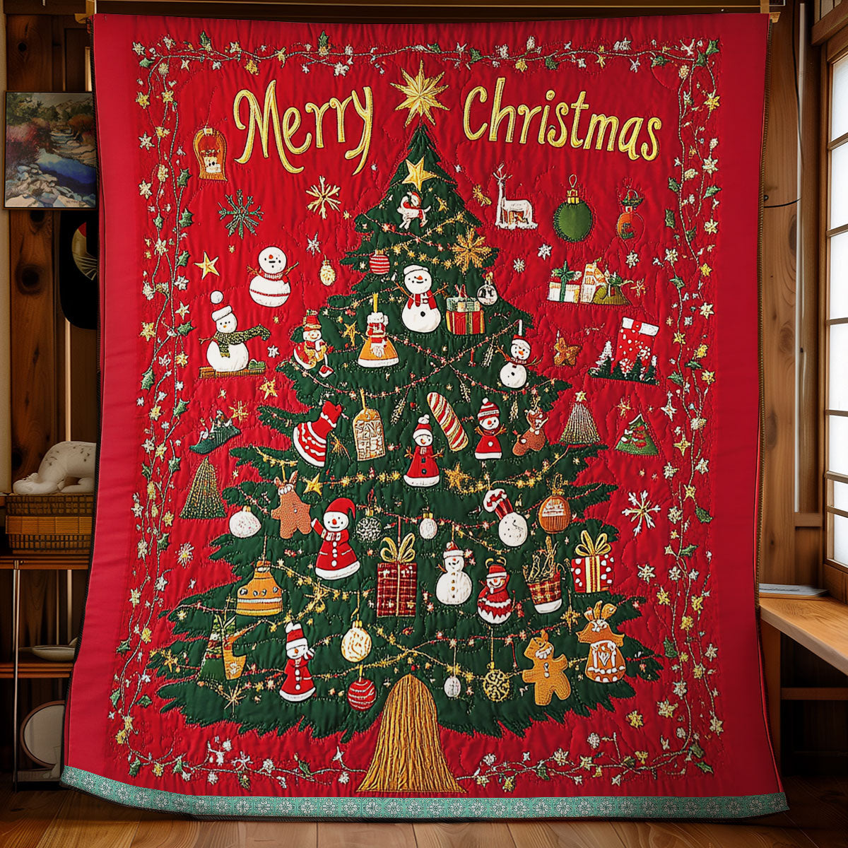Christmas Tree WX1211010CL Quilt
