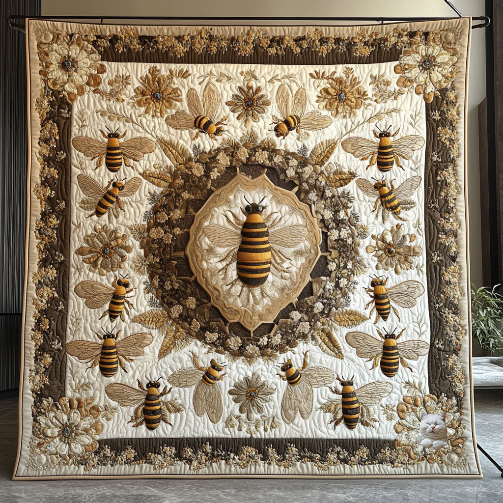 Lovely Bee WU2610023CL Quilt