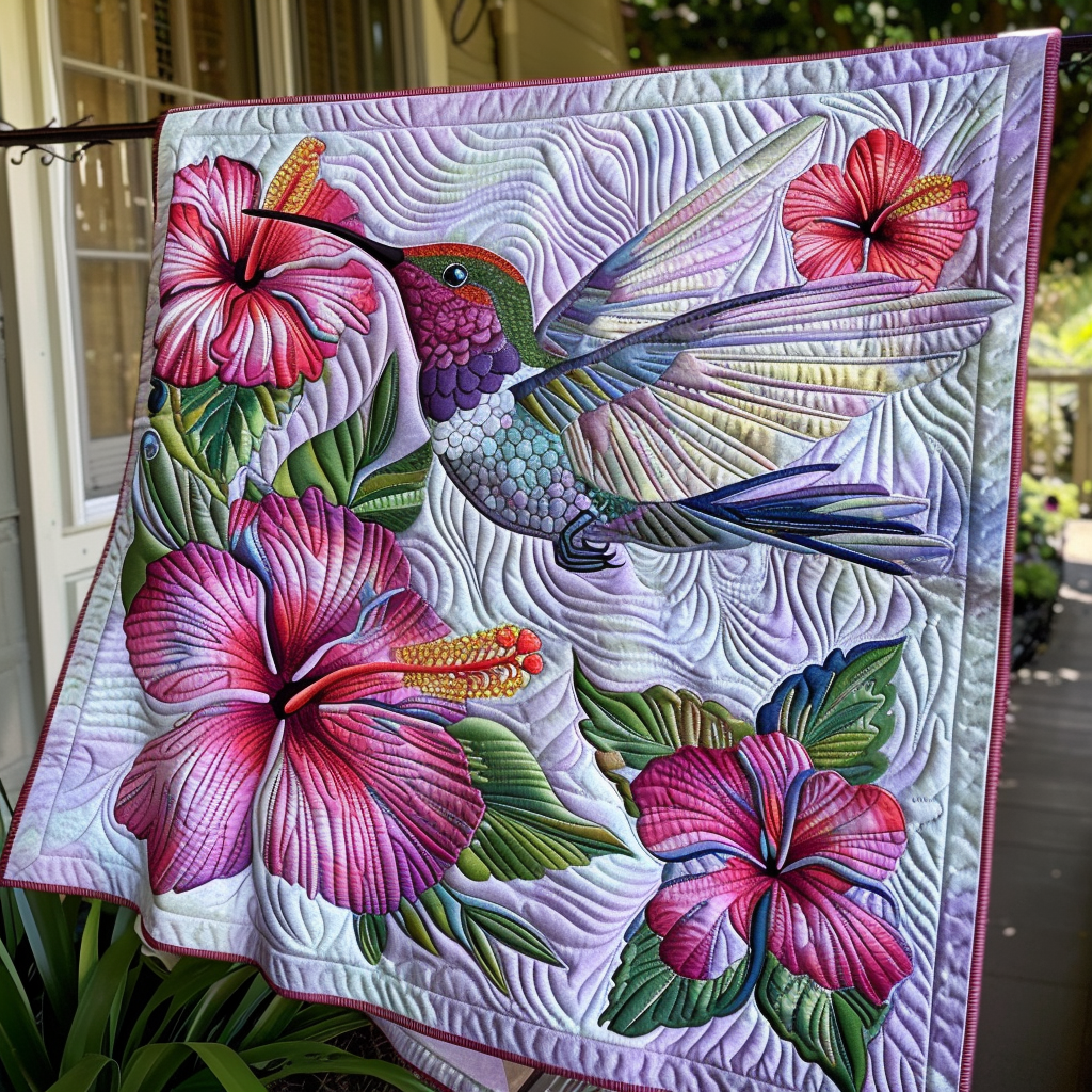 Hummingbird Fiesta WN1909107CL Quilt