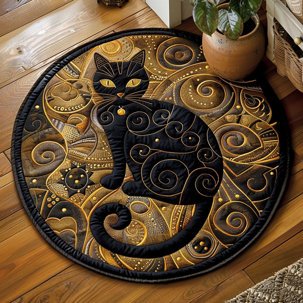 Whisker Eclipse CP1806001CL Quilted Round Mat