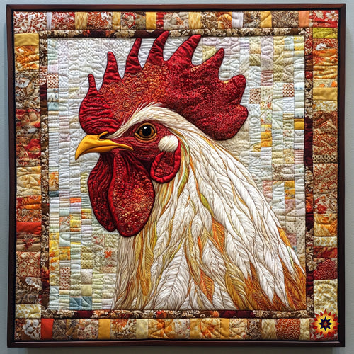 Abstract Chicken WY1911002CL Quilt