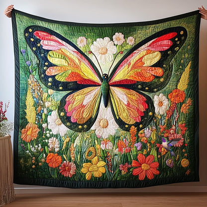 Garish Butterfly WY1610009CL Quilt