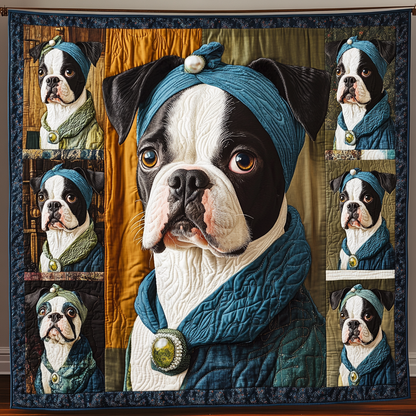 Boston Terriers Pearl WN2509114CL Quilt