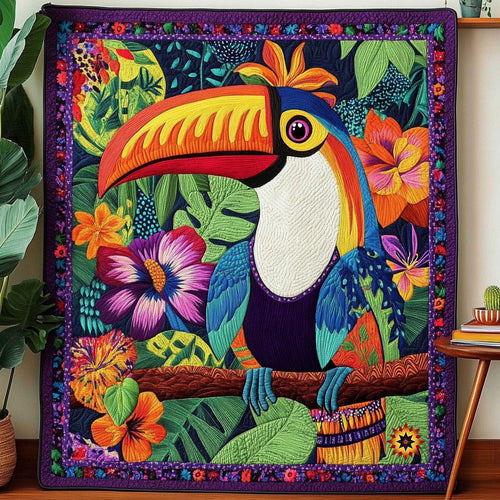 Beautiful Toucan WX0711005CL Quilt