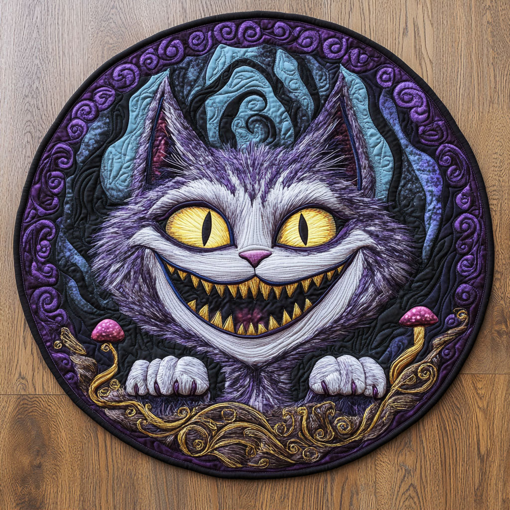 Monster Cat CP3005007CL Quilted Round Mat