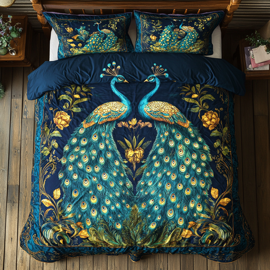 Majestic Peacock YR0801049CL Duvet Cover Set