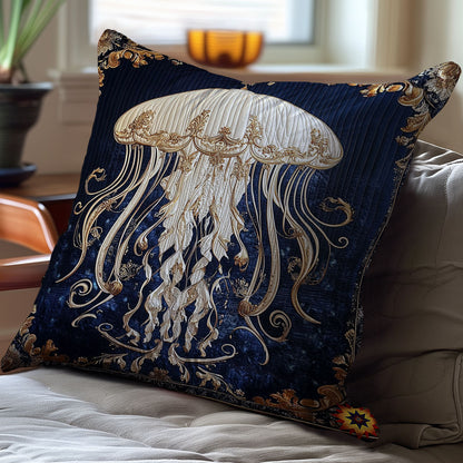 Royal White Octopus WY2212092CL Quilt Pillow Case