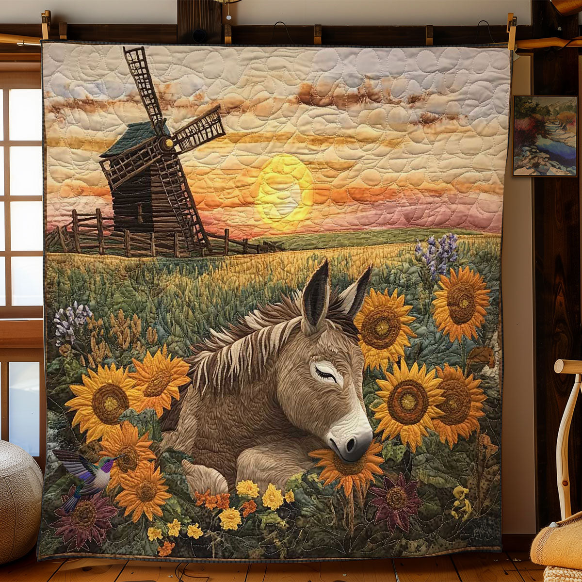 Golden Donkey WN2111061CL Quilt