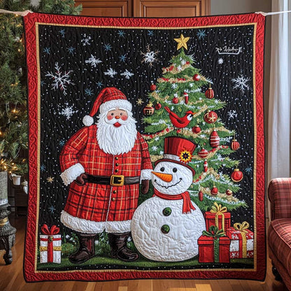 Santa Clause Snowman WP0512023CL Quilt