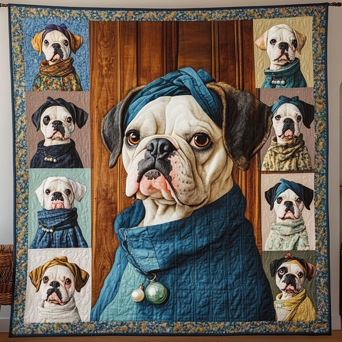 Bulldog Muse WN2509082CL Quilt