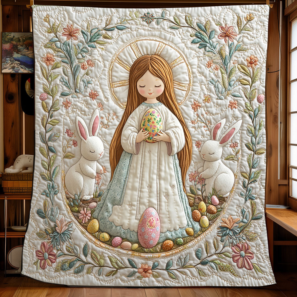 Easter Blessing XB2702027CL Quilt