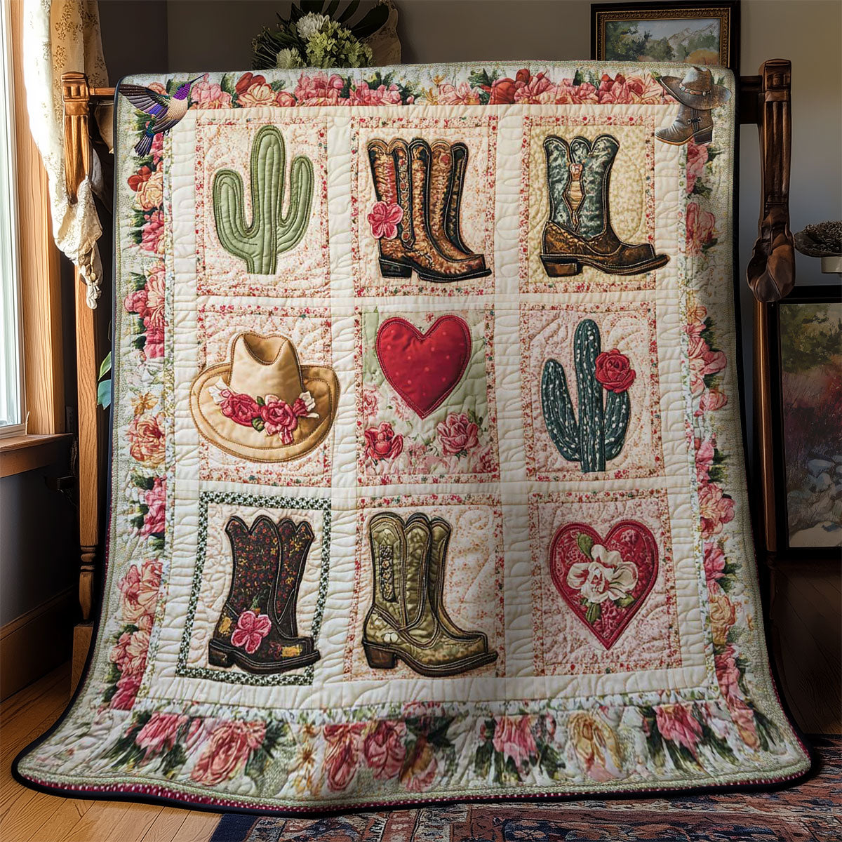 Love Rodeo Cowboy WN0412074CL Quilt