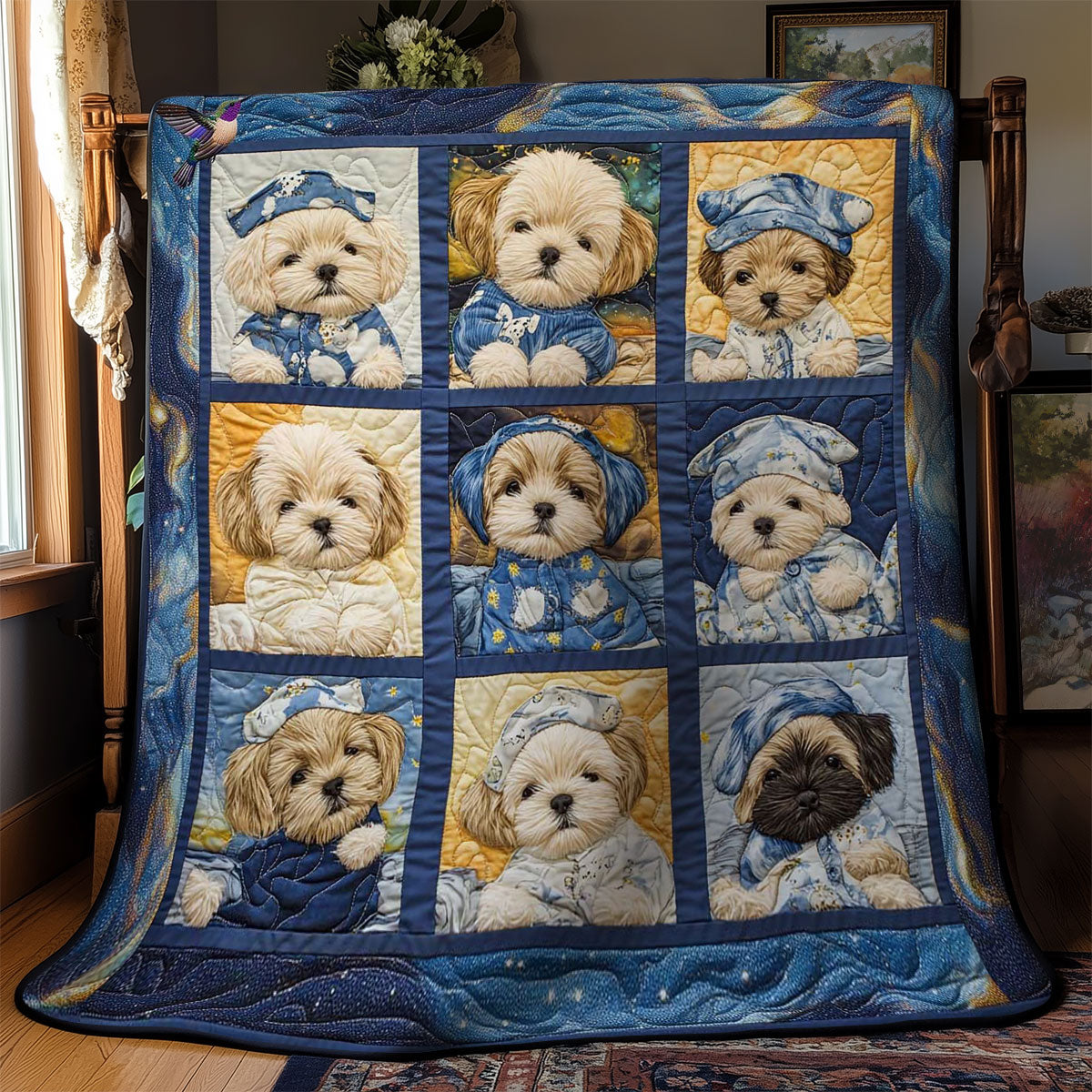 Shih Tzu Starlight Cozy WN0811053CL Quilt