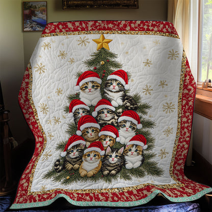 Cat Christmas  WX1912006CL Quilt