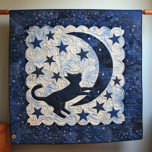 Cat Over The Moon WJ1510001CL Quilt