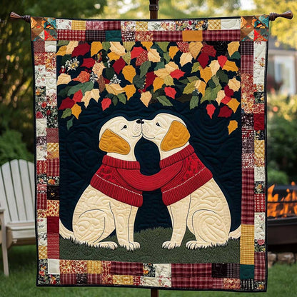 Labrador Tree Of Love WN1010048CL Quilt