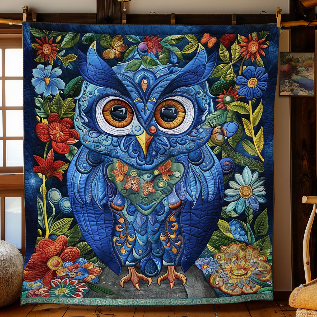 Enchanting Owl WJ1209009CL Quilt