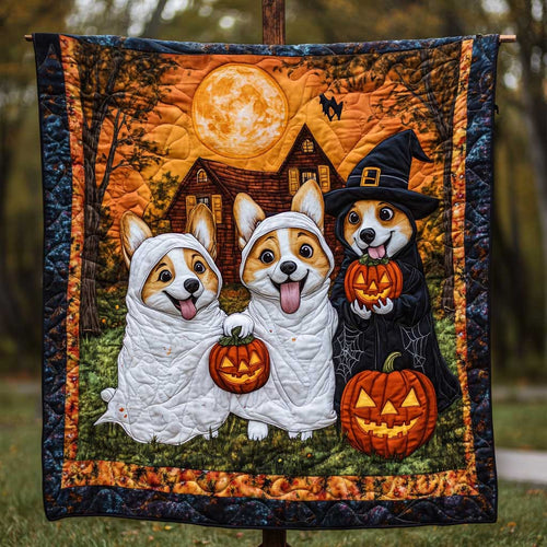 Corgi Magic And Mischief WN2709155CL Quilt