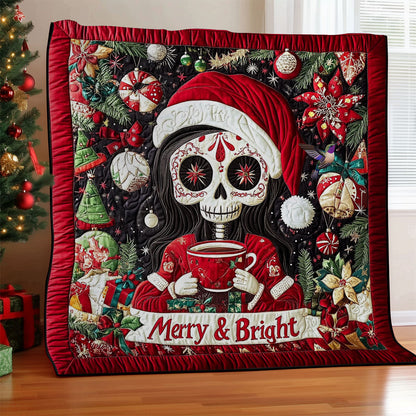 Mexican Santa Skull WY0712040CL Quilt