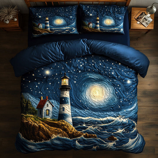 Starry Lighthouse CW0406019CL Duvet Cover Set