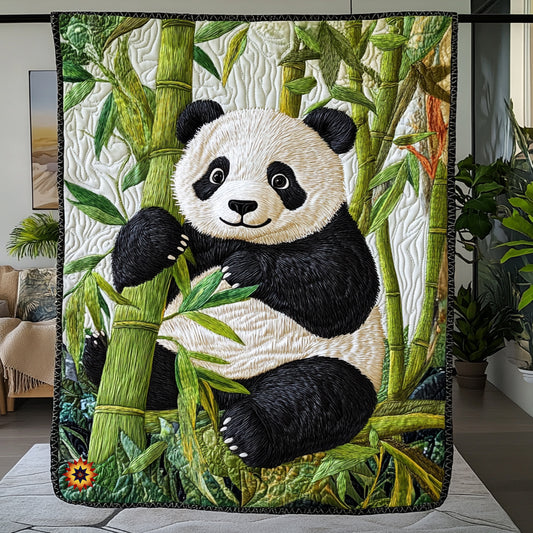 Panda Bamboo Forest WU1211006CL Quilt