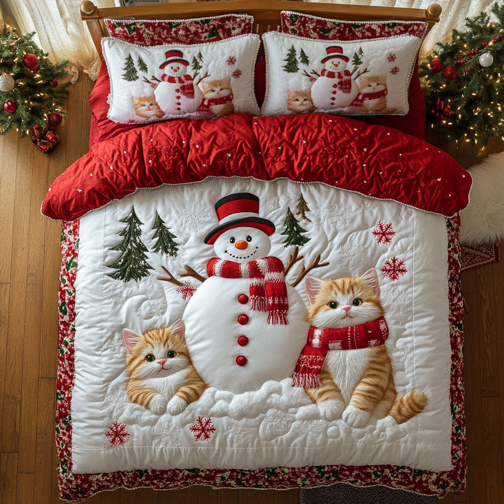 Kitten And Snow CP2006050CL Duvet Cover Set