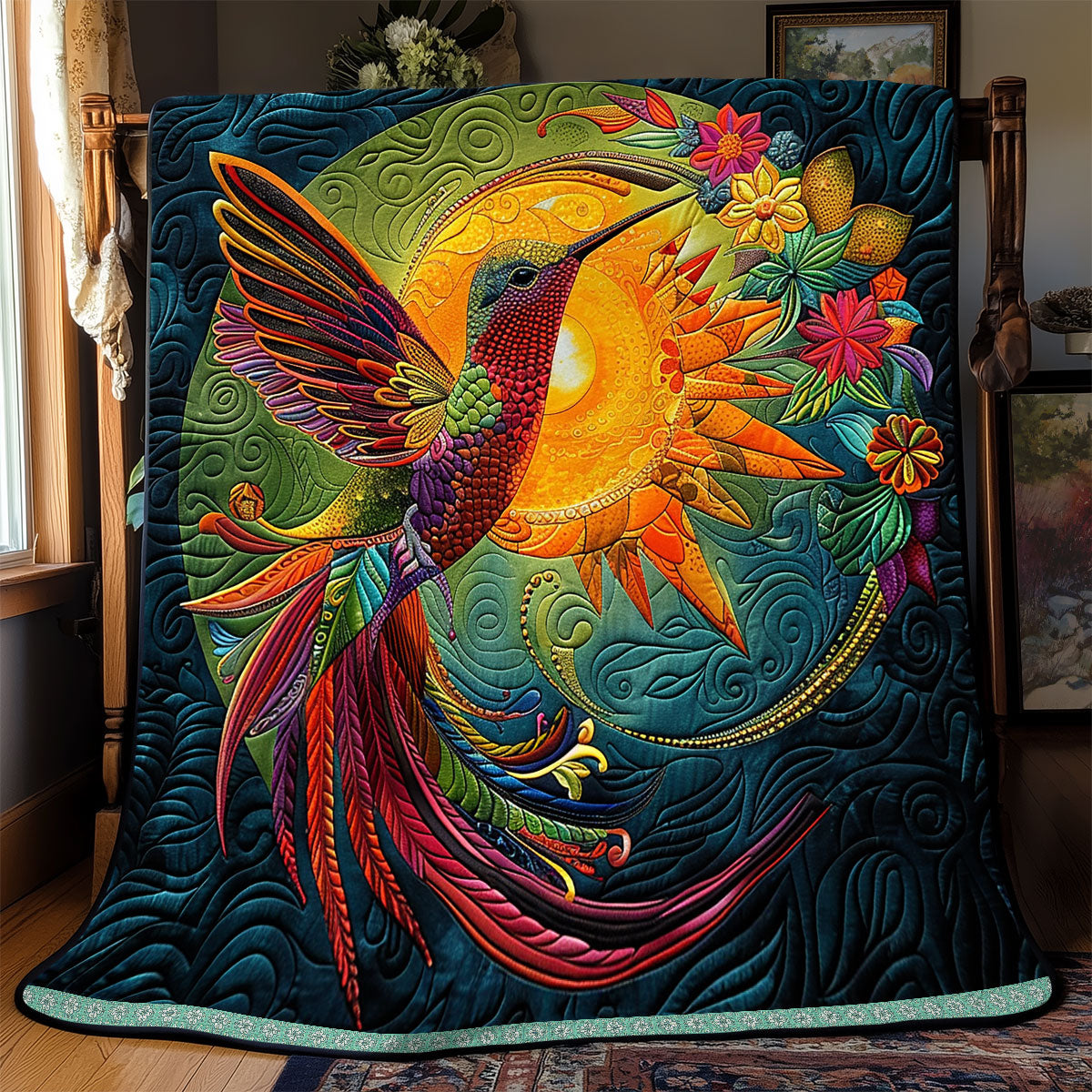 Bohemia Hummingbird WP0609006CL Quilt