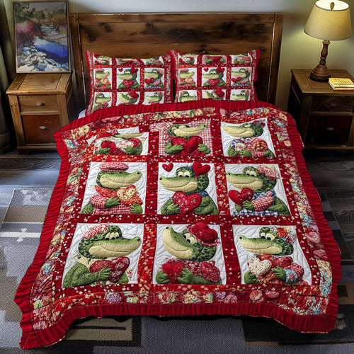Valentine Crocodile WY1701115CL Duvet Cover Set