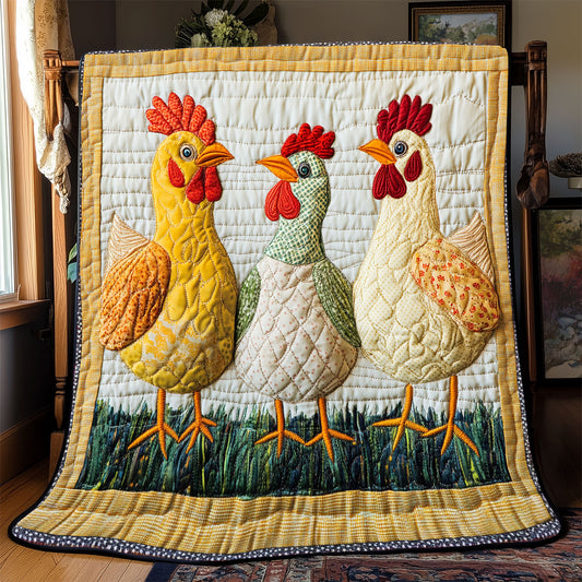 Chicken WX0602031CL Quilt