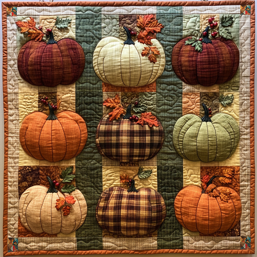 Autumn Pumpkin Lover WG3009002CL Quilt