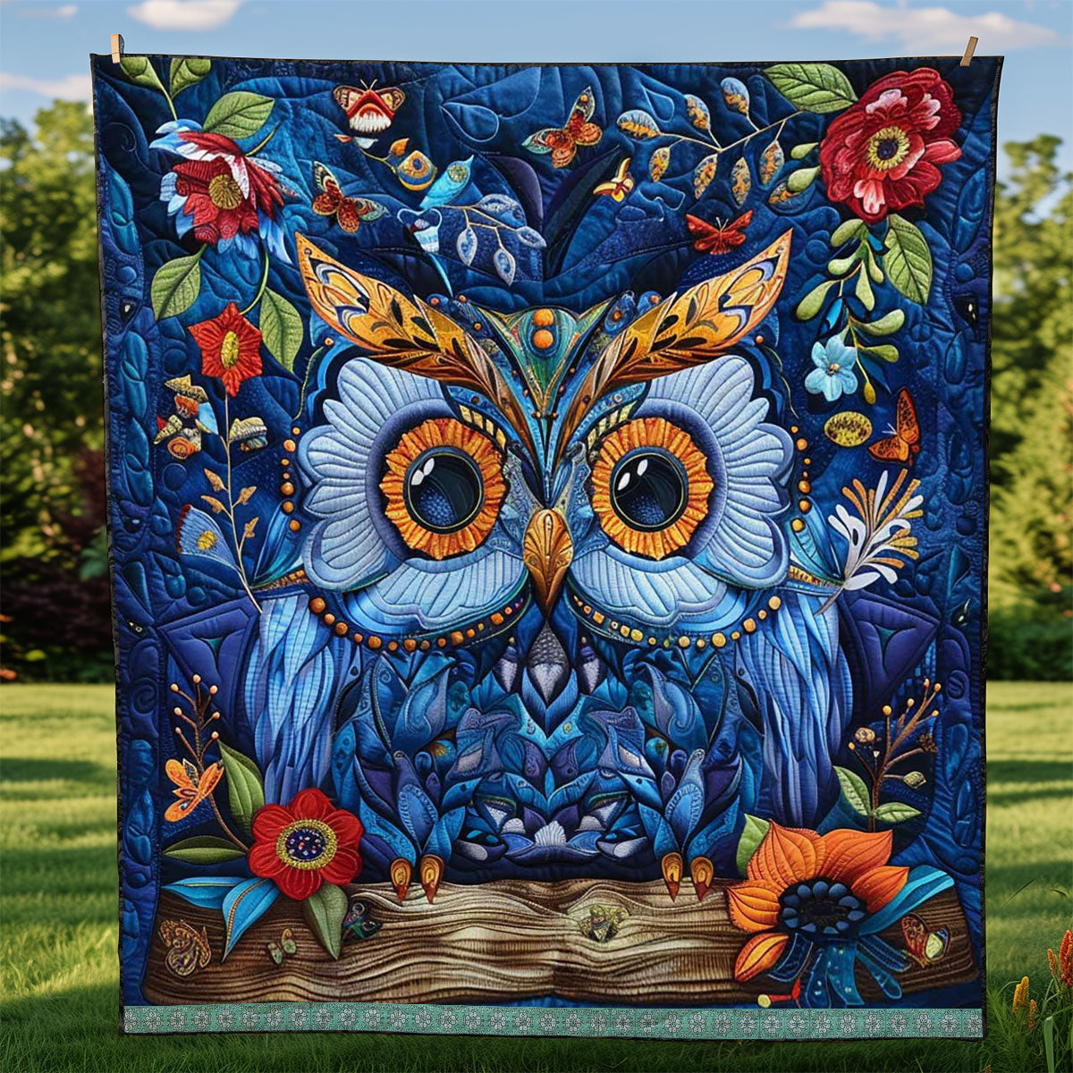 Enchanting Owl WJ1209010CL Quilt