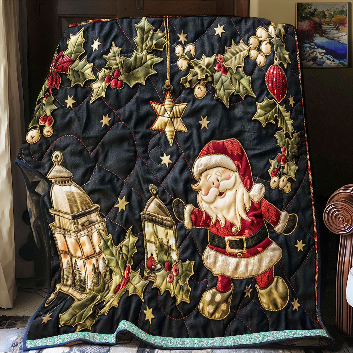 Santa Claus WJ1109012CL Quilt