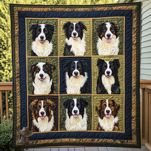 Playful Border Collies WN2910039CL Quilt