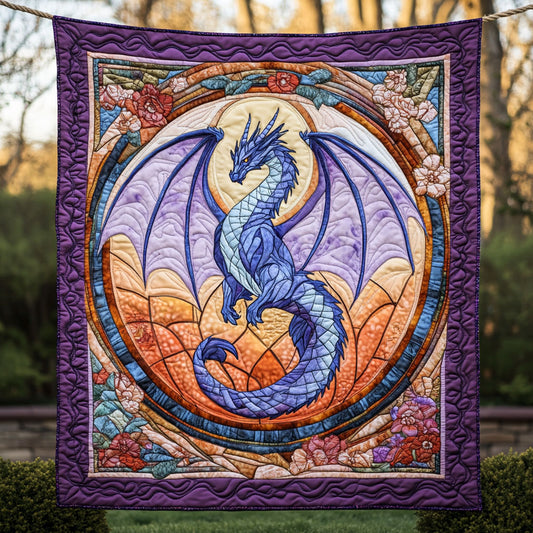 Dragon Stained Glass WT2702135CL Quilt