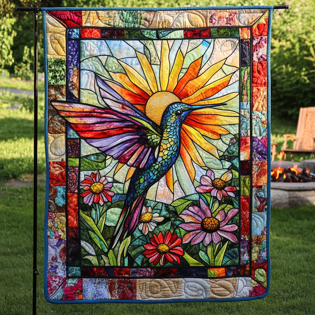 Serene Hummingbird WN2009069CL Quilt