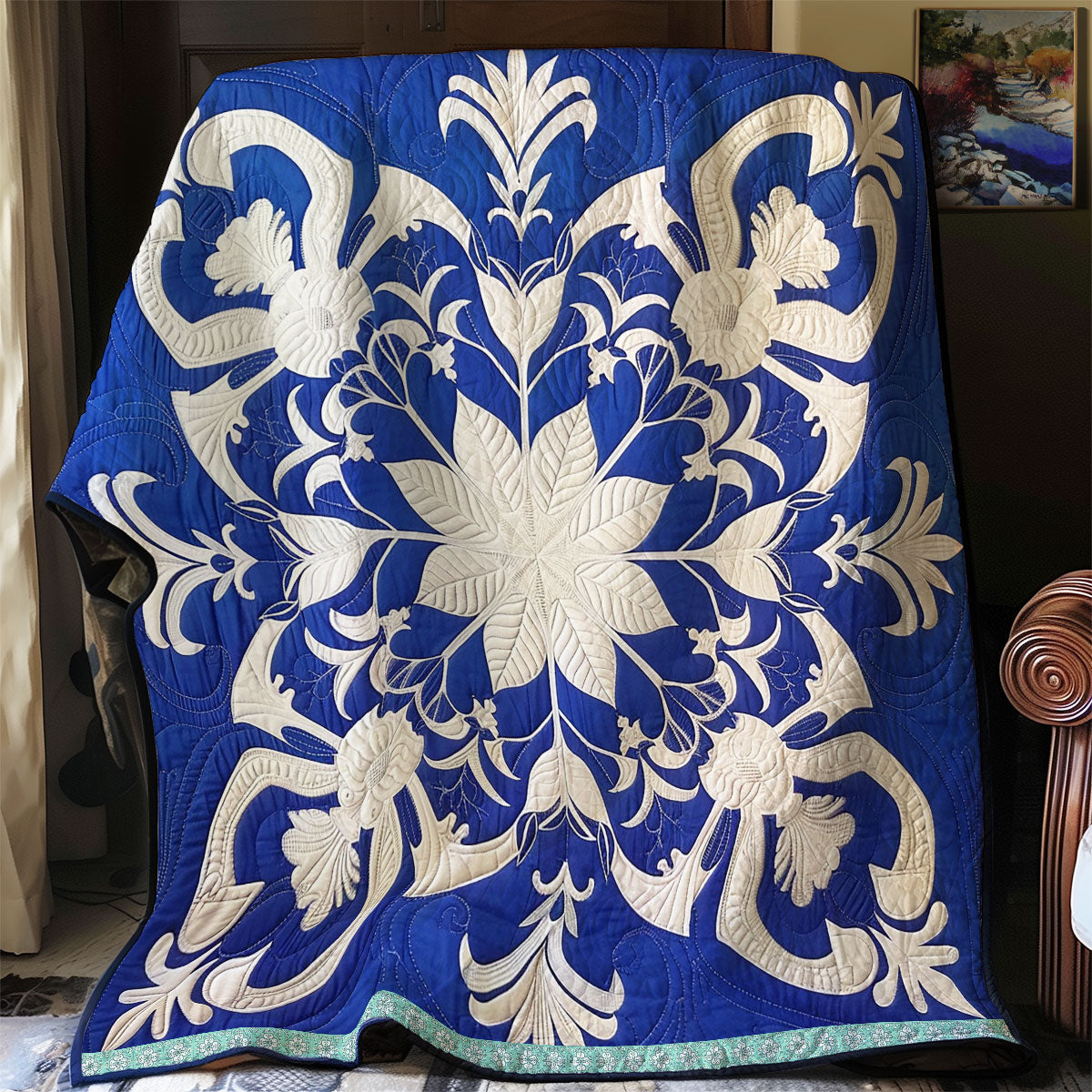 Hawaiian Tranquil Tropics WN1209084CL Quilt