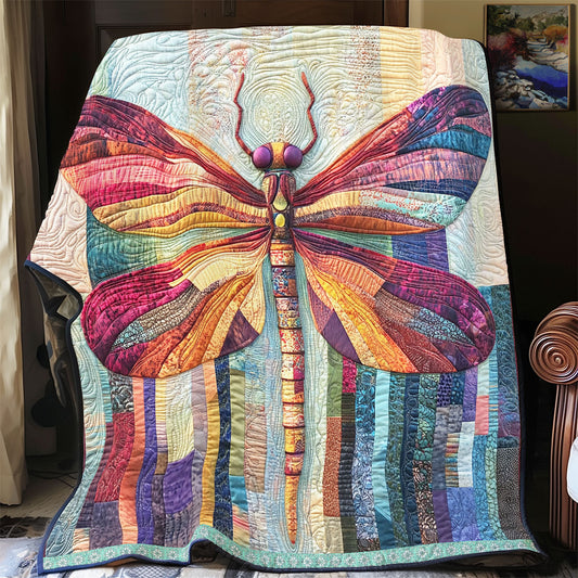 Dragonfly Patchwork WX2312018CL Quilt