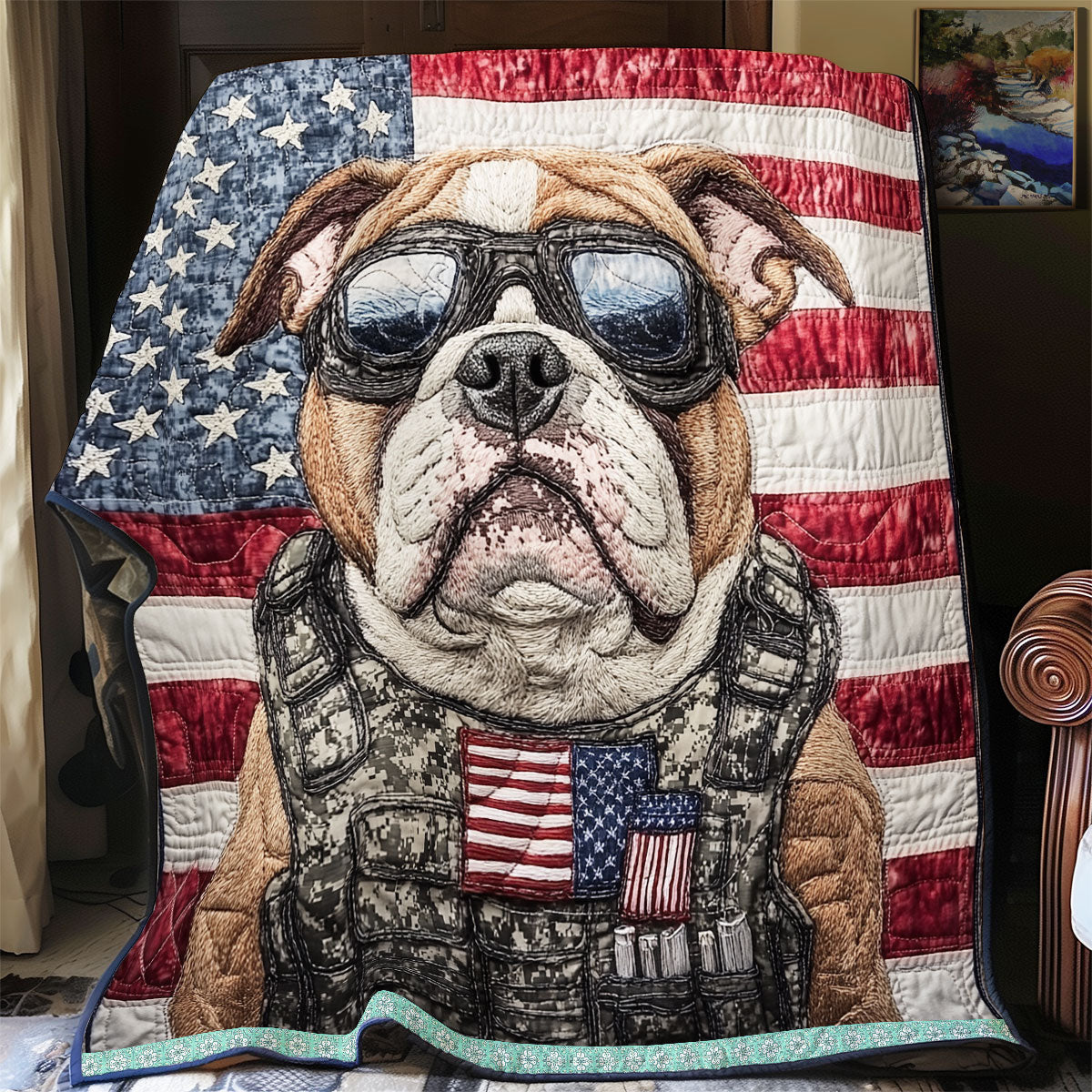 Swag Bulldog WX2312046CL Quilt