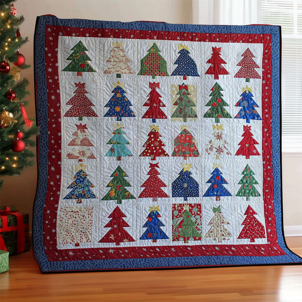 Christmas Tree Collection WP0508037CL Quilt