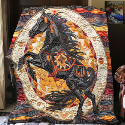 Dreamcatcher Black Horse WP0708015CL Quilt