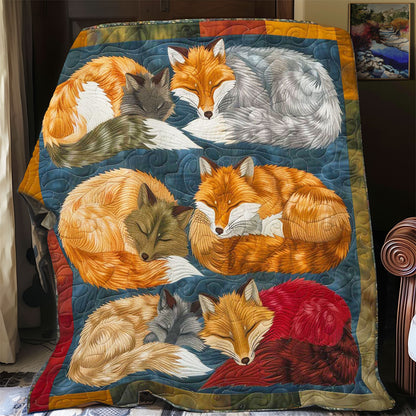 Fox Sleeping WP1008009CL Quilt